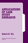 Image for Applications of Case Study Research
