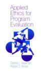 Image for Applied Ethics for Program Evaluation