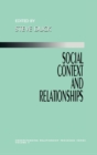 Image for Social Context and Relationships