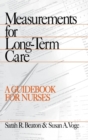 Image for Measurements for long-term care  : a guidebook for nurses