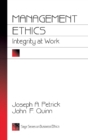 Image for Management ethics  : integrity at work
