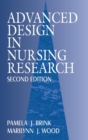Image for Advanced Design in Nursing Research