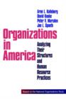 Image for Organizations in America  : a portrait of their structure and human resource practices