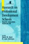 Image for Research on Professional Development Schools