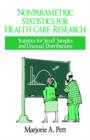 Image for Nonparametric Statistics in Health Care Research
