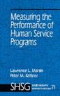 Image for Measuring the performance of human service programs