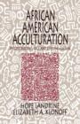 Image for African American Acculturation