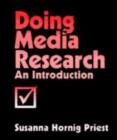 Image for Doing media research  : an introduction