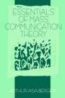 Image for Essentials of mass communication theory