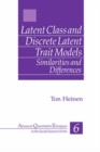 Image for Latent Class and Discrete Latent Trait Models