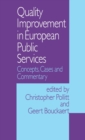 Image for Quality Improvement in European Public Services
