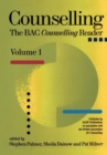 Image for Counselling  : the BAC counselling reader