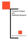 Image for Computer Analysis and Qualitative Research