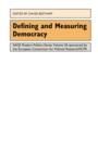 Image for Defining and measuring democracy
