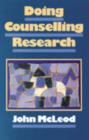 Image for Doing Counselling Research