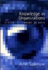 Image for Knowledge in Organizations
