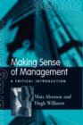 Image for Making sense of management  : a critical introduction