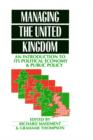 Image for Managing the United Kingdom