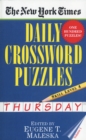 Image for The New York Times Daily Crossword Puzzles: Thursday, Volume 1 : Skill Level 4