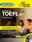 Image for Cracking the TOEFL iBT : 2016 Edition