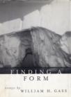 Image for Finding a form: essays