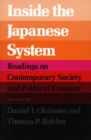 Image for Inside the Japanese System : Readings on Contemporary Society and Political Economy