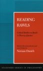 Image for Reading Rawls : Critical Studies on Rawls&#39; &#39;A Theory of Justice&#39;