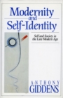 Image for Modernity and Self-identity