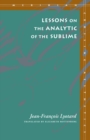 Image for Lessons on the Analytic of the Sublime