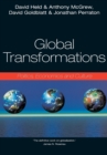 Image for Global transformations  : politics, economics and culture