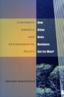 Image for Corporate America and Environmental Policy