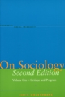 Image for On Sociology Second Edition Volume One