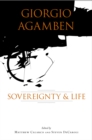 Image for Giorgio Agamben  : sovereignty and life