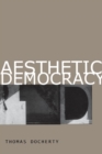Image for Aesthetic democracy