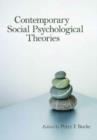 Image for Contemporary Social Psychological Theories