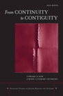 Image for From continuity to contiguity  : toward a new Jewish literary thinking