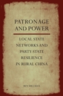 Image for Patronage and power: local state networks and party-state resilience in China