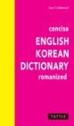 Image for Concise English-Korean Dictionary