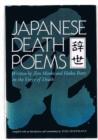 Image for Japanese Death Poems : Written by Zen Monks and Haiku Poets on the Verge of Death