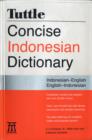Image for Tuttle concise Indonesian dictionary  : Indonesian-English, English-Indonesian