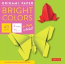 Image for Origami Paper - Bright Colors - 6&quot; - 49 Sheets