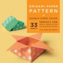 Image for Origami Paper Pattern - 6 3/4&quot; - 33 Sheets : Tuttle Origami Paper: High-Quality Origami Sheets Printed with 4 Different Designs: Instructions for 6 Projects Included