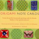 Image for Origami Note Cards Kit : [Origami Kit with Book, 48 Papers, 15 Projects]