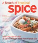 Image for A touch of tropical spice  : from chilli crab to laksa