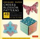 Image for Origami Paper- Cherry Blossom Prints- Small 6 3/4&quot; 48 sheets