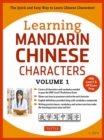 Image for Learning Mandarin Chinese Characters Volume 1