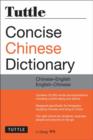 Image for Tuttle concise Chinese dictionary  : Chinese-English English-Chinese