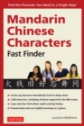 Image for Mandarin Chinese Characters Fast Finder : Find the Character you Need in a Single Step!