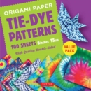 Image for Origami Paper 100 sheets Tie-Dye Patterns 6 inch (15 cm) : High-Quality Origami Sheets Printed with 8 Different Designs : Instructions for 8 Projects Included