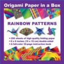Image for Origami Paper in a Box - Rainbow Patterns